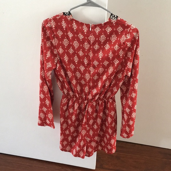 ASOS red romper - Picture 2 of 5